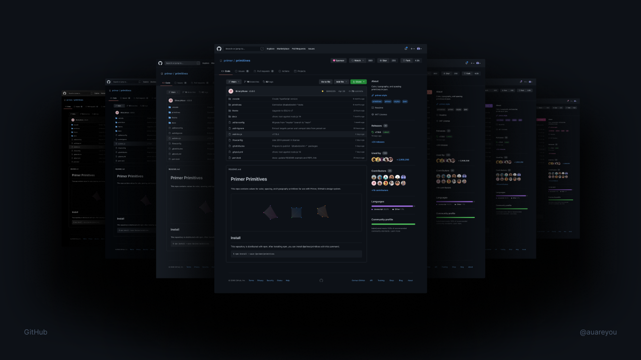 Systematic color audit across GitHub's product surfaces